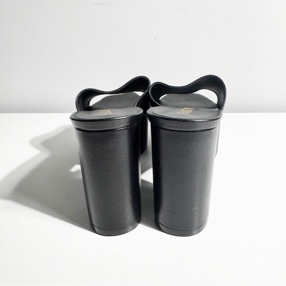 NWT Stuart Weitzman Squarehigh Black Platform Heels size 7 - Picture 5 of 9